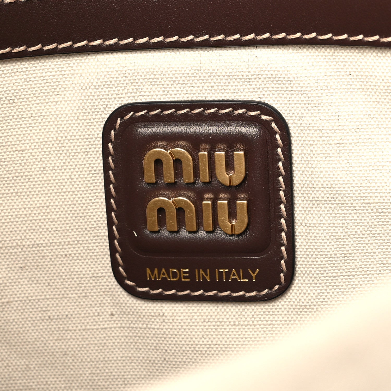 Miu Miu Nappa Ivy Bag Briarwood 6 of 9
