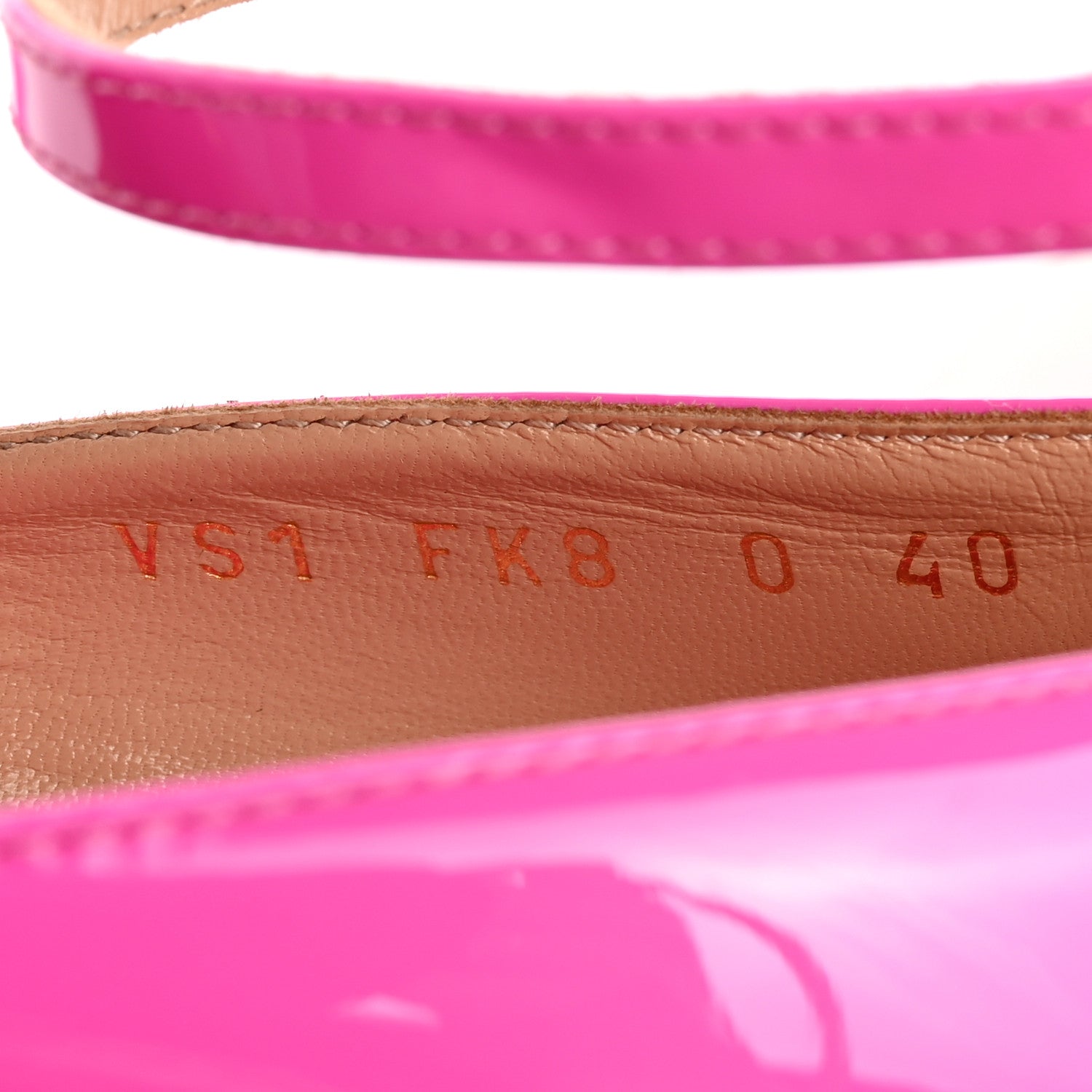 Valentino Garavani Patent Tan-Go 50/155mm Platform Pumps 40 Pink PP 8 of 13