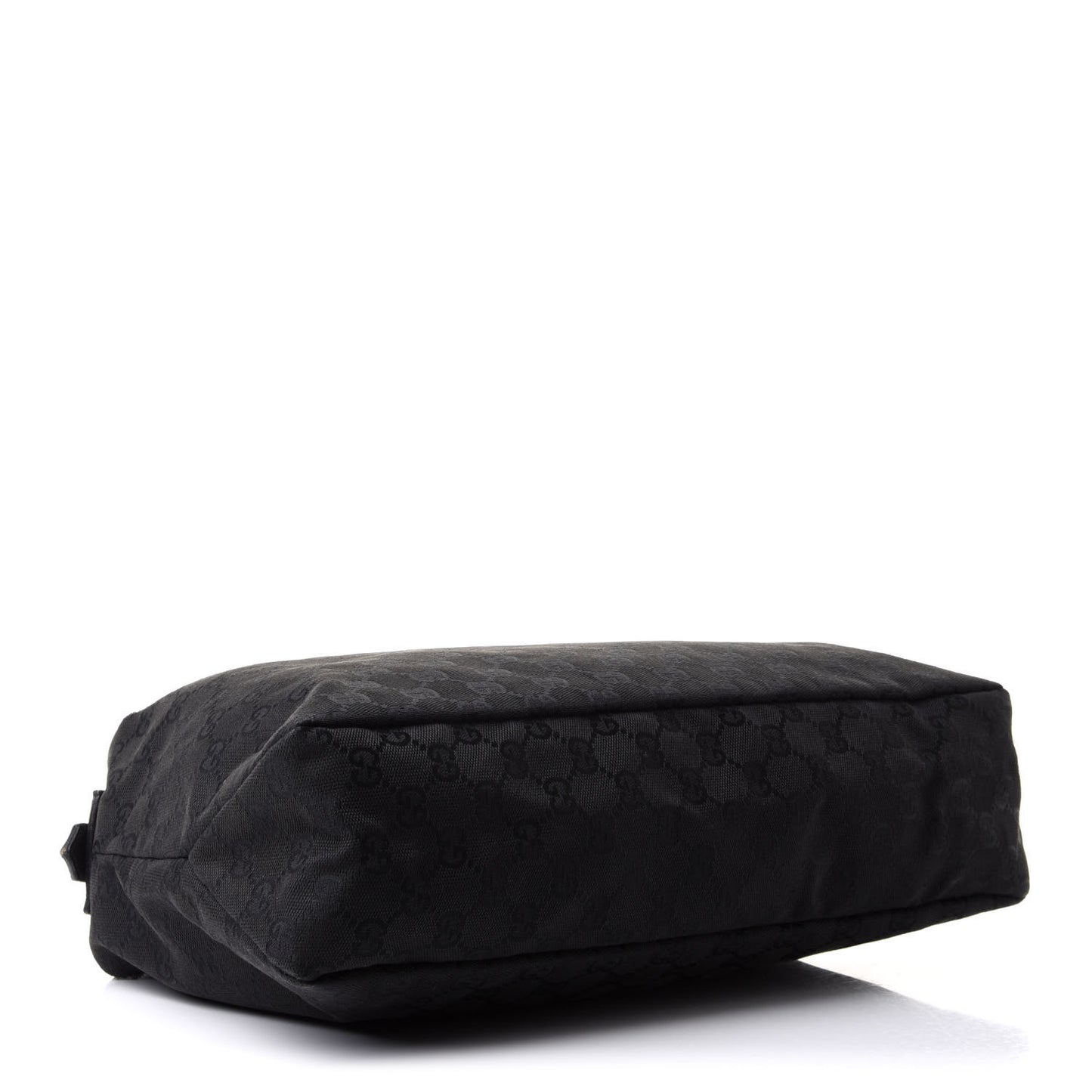 Monogram Medium Horsebit Chain Hobo Black