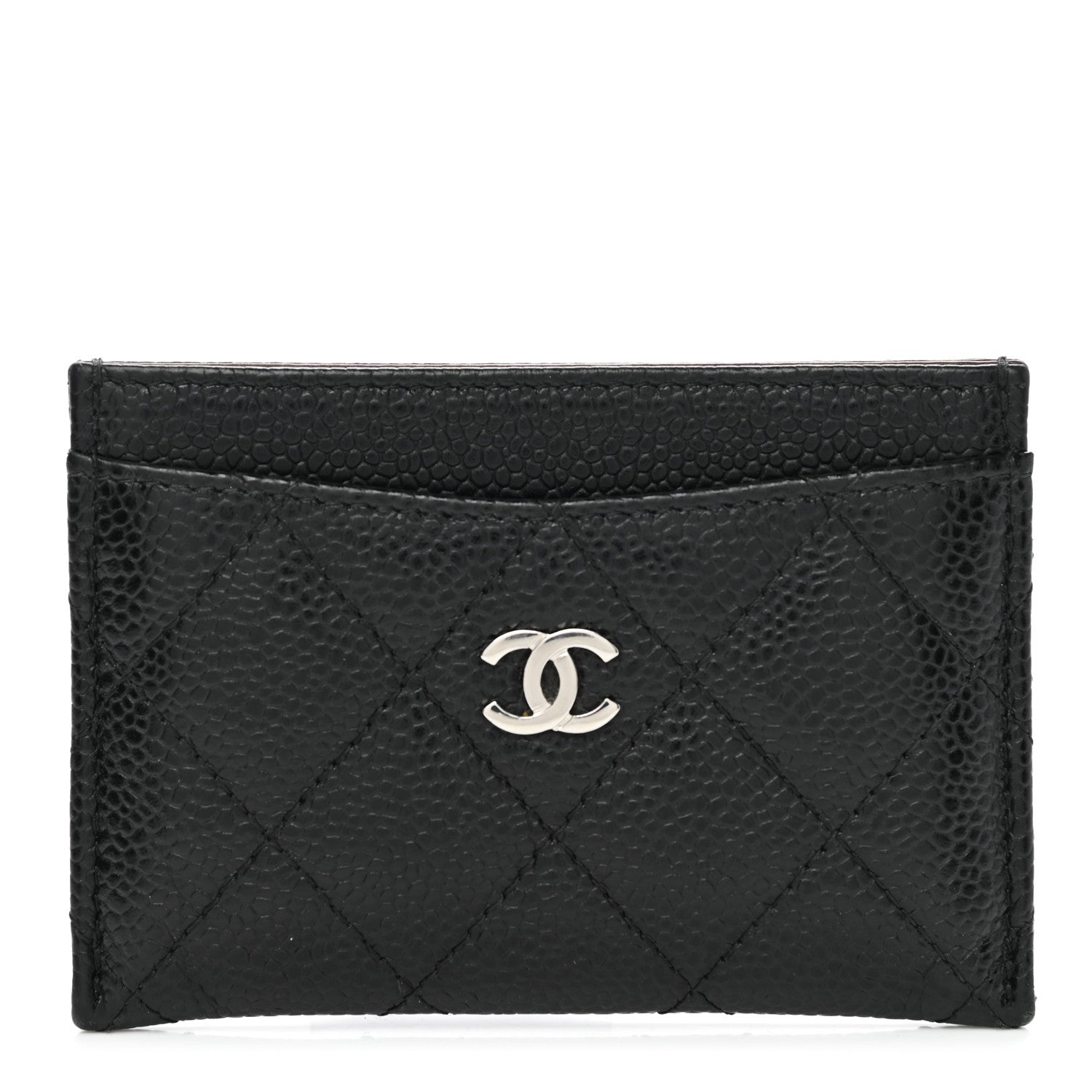 Chanel Caviar Quilted Card Holder Black 1 of 8