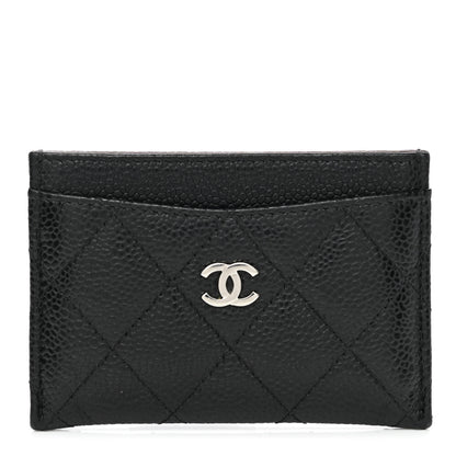 Chanel Caviar Quilted Card Holder Black 1 of 8