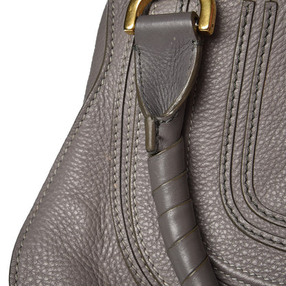 Chloe Calfskin Medium Marcie Satchel Cashmere Grey 9 of 13