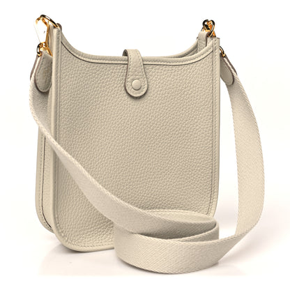 Hermes Taurillon Clemence Amazone Evelyne TPM Beton 3 of 11