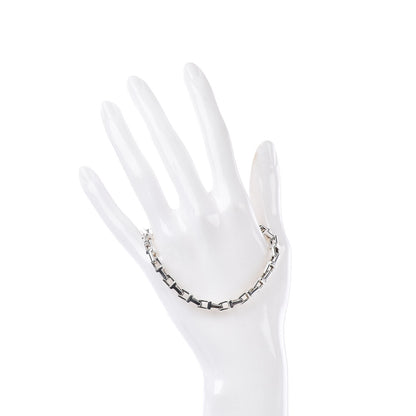 Tiffany Sterling Silver Narrow T Chain Bracelet 2 of 6