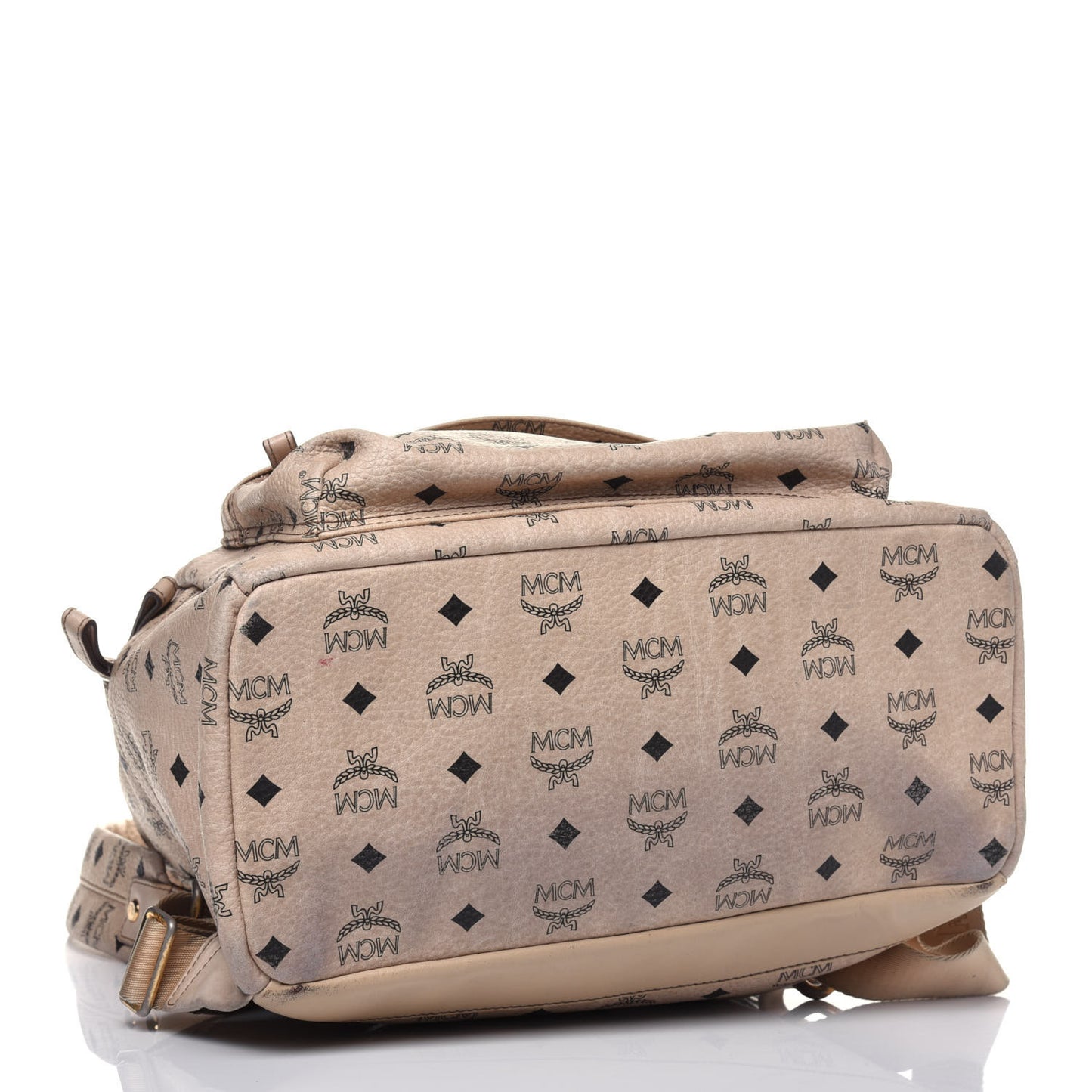 Visetos Medium Sprinkle Stud Stark Backpack Beige