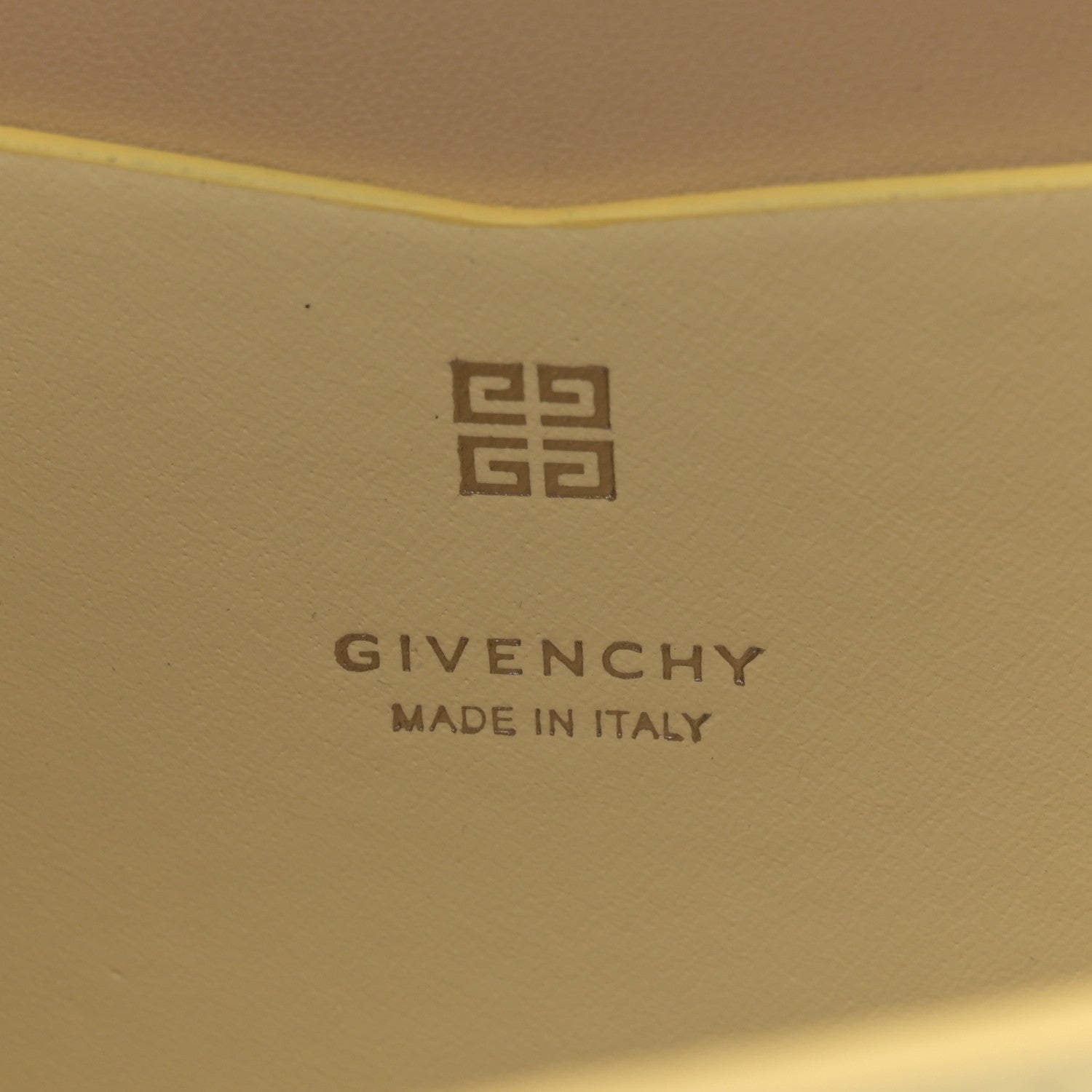 Givenchy Calfskin Voyou Flap Bag Soft Yellow 6 of 13