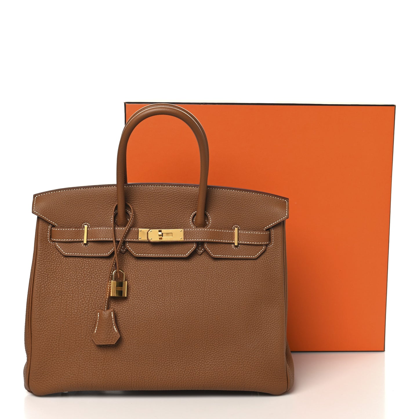 Togo Birkin 35 Gold