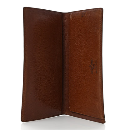 Louis Vuitton Monogram Simple Checkbook Holder Wallet Cover 5 of 7