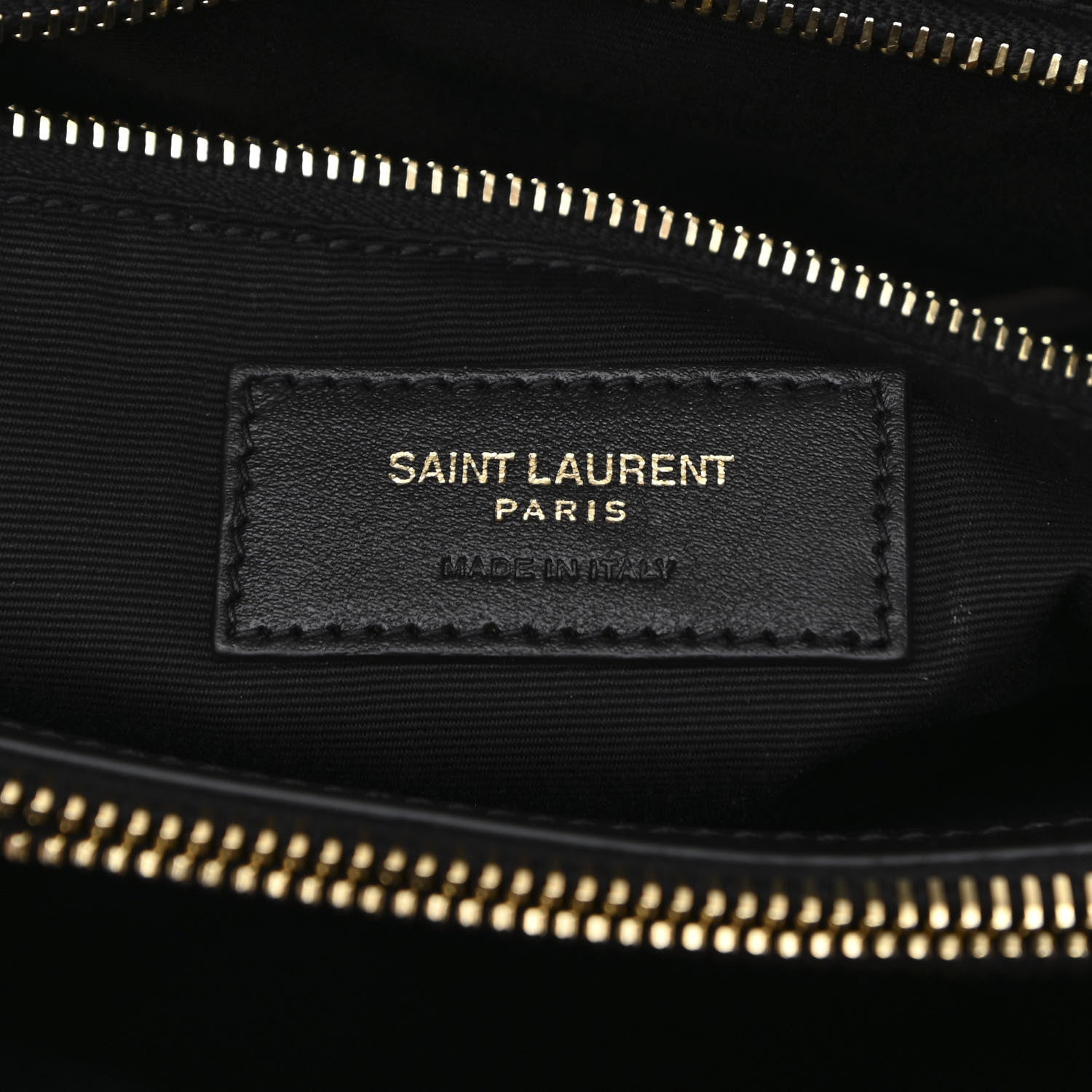 Saint Laurent Calfskin Y Quilted Monogram Large Loulou Chain Satchel Black 7 of 11