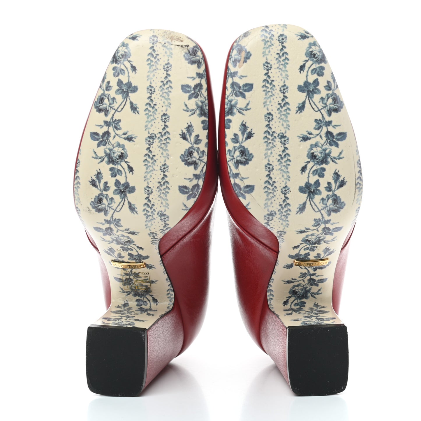 Malaga Kid GG Victoire 95mm Loafer Pumps 36 Hibiscus Red