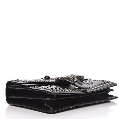 Gucci Calfskin Studded Small Dionysus Shoulder Bag Black 4 of 14