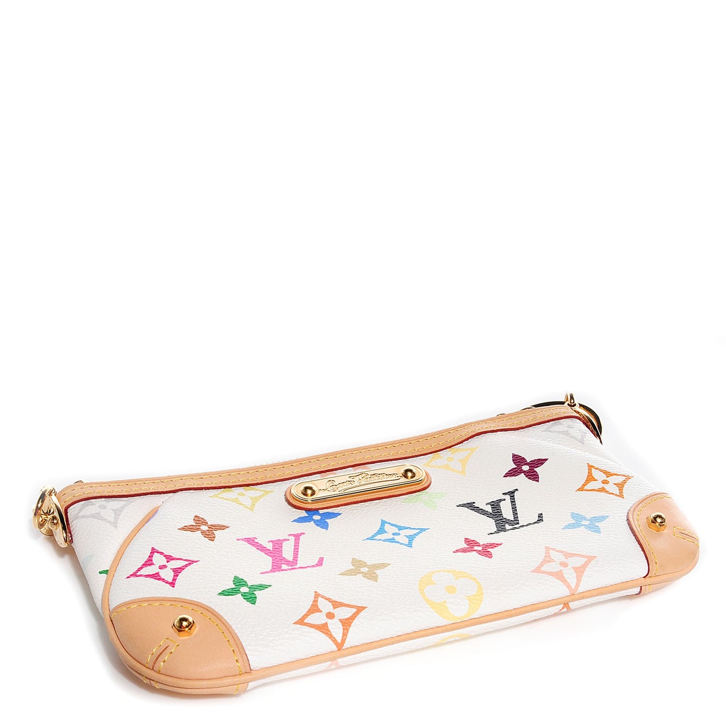 Monogram Multicolor Pochette Milla MM White