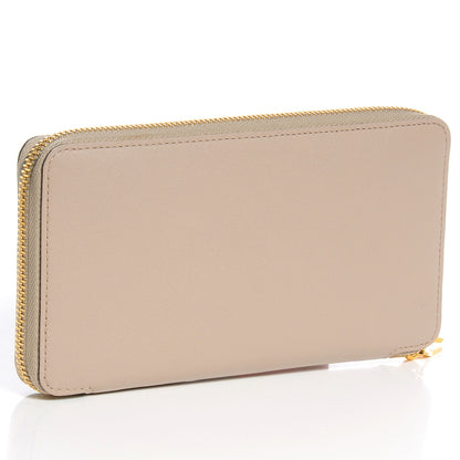 Louis Vuitton Veau Soie Leather Iena Wallet Galet 3 of 8
