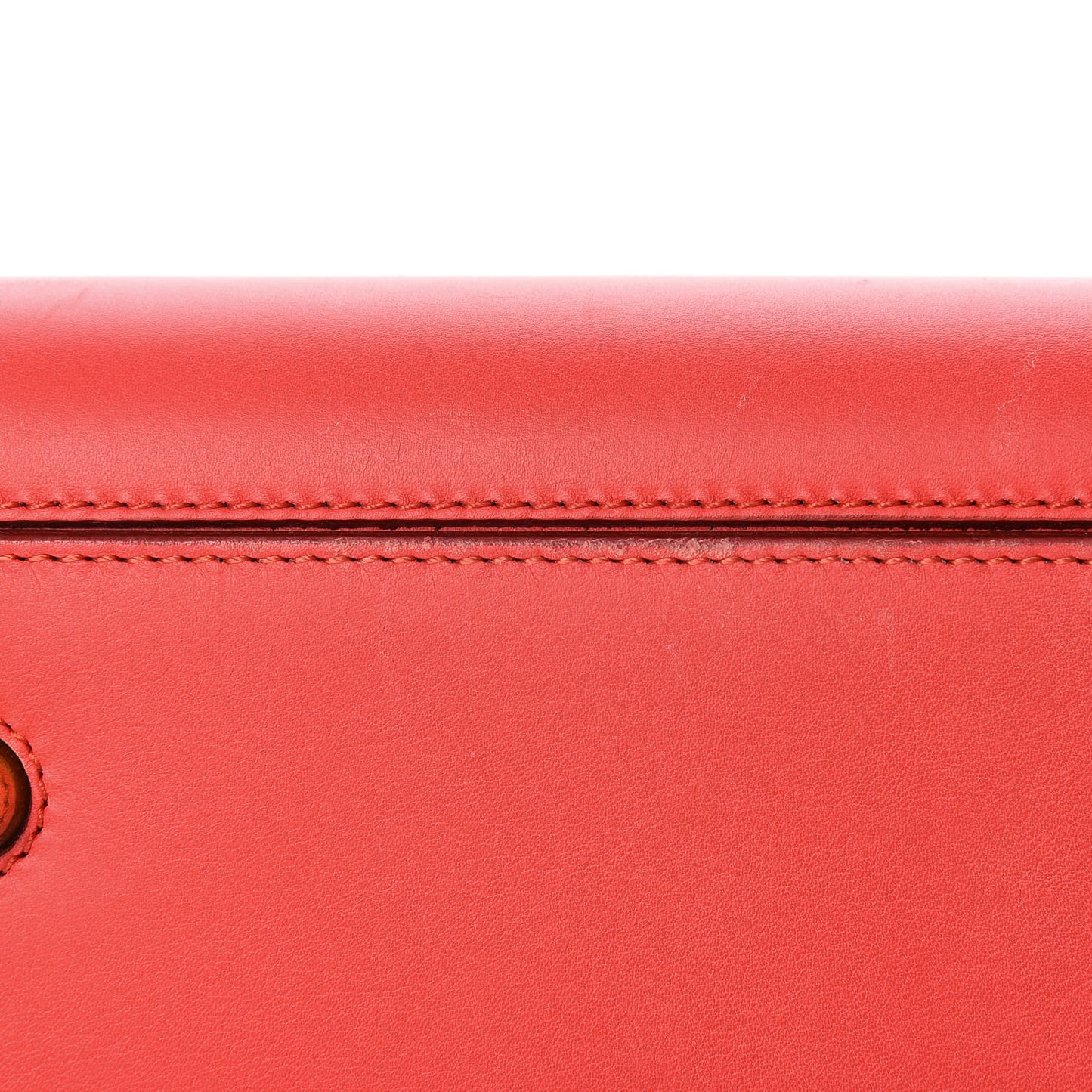 Smooth Calfskin Mini Tie Knot Tote Alizarin