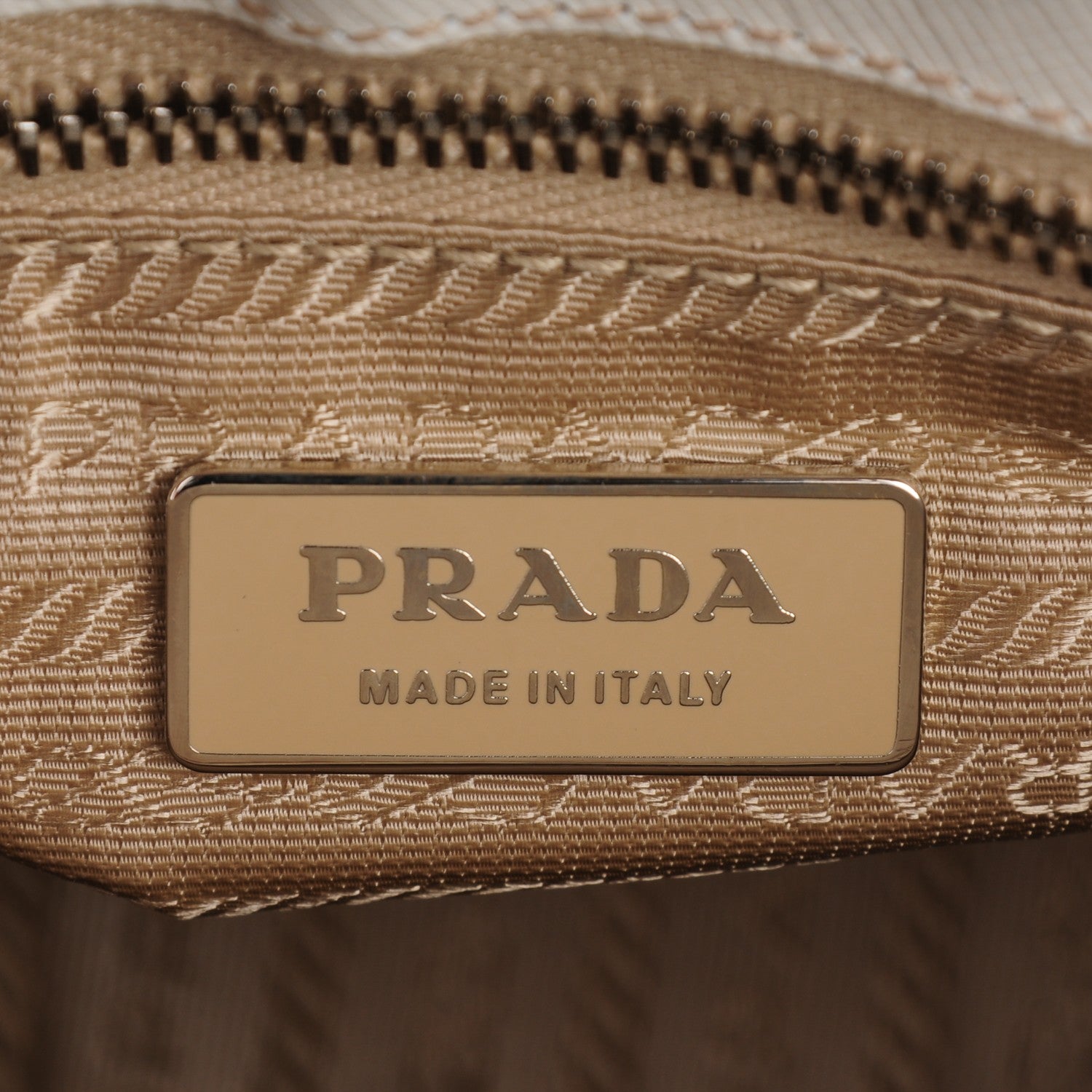 Prada Saffiano Lux Pushlock Flap Bag White 6 of 7