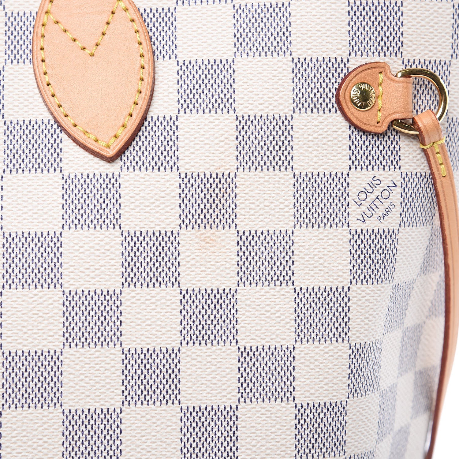 Louis Vuitton Damier Azur Neo Neverfull MM Rose Ballerine 14 of 14