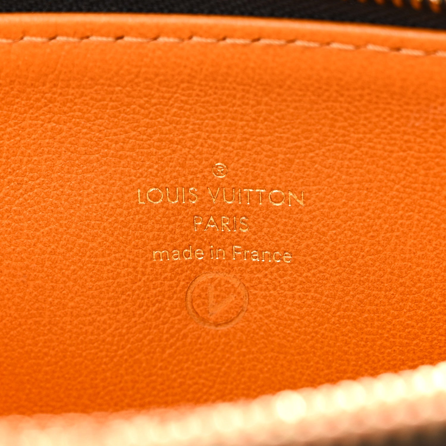 Louis Vuitton Lambskin Embossed Monogram Coussin MM Black 6 of 9
