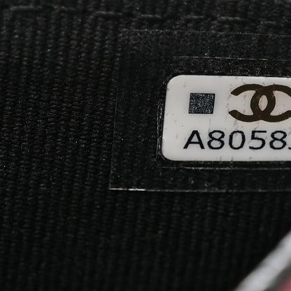 Chanel Caviar Quilted Flap Card Holder Wallet Black 8 of 8