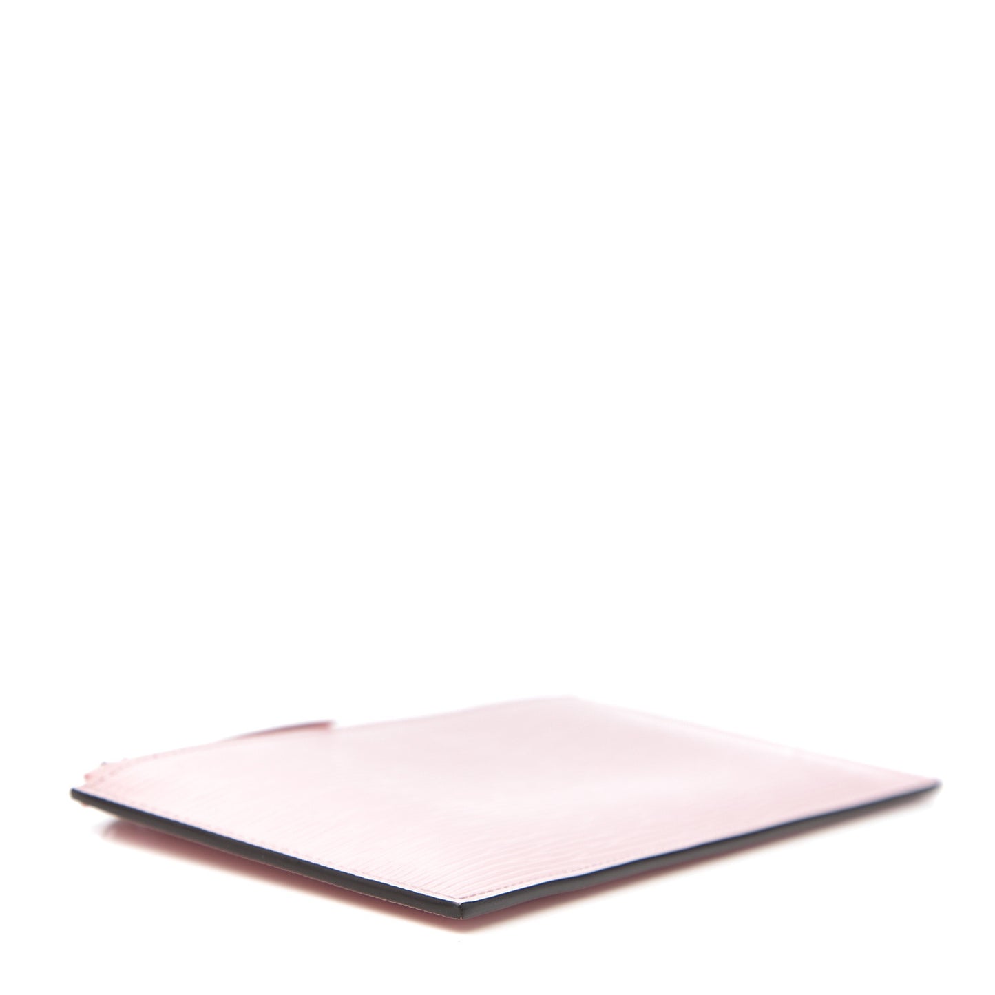 Epi Felicie Chain Wallet Zippered Insert Rose Ballerine