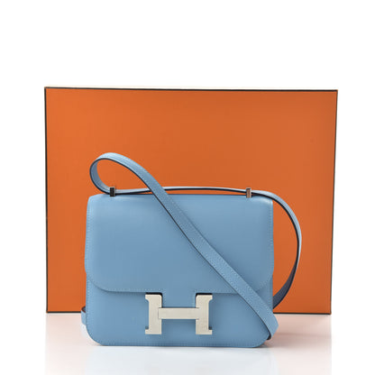 Hermes Swift Constance 18 Bleu Du Nord 20 of 20