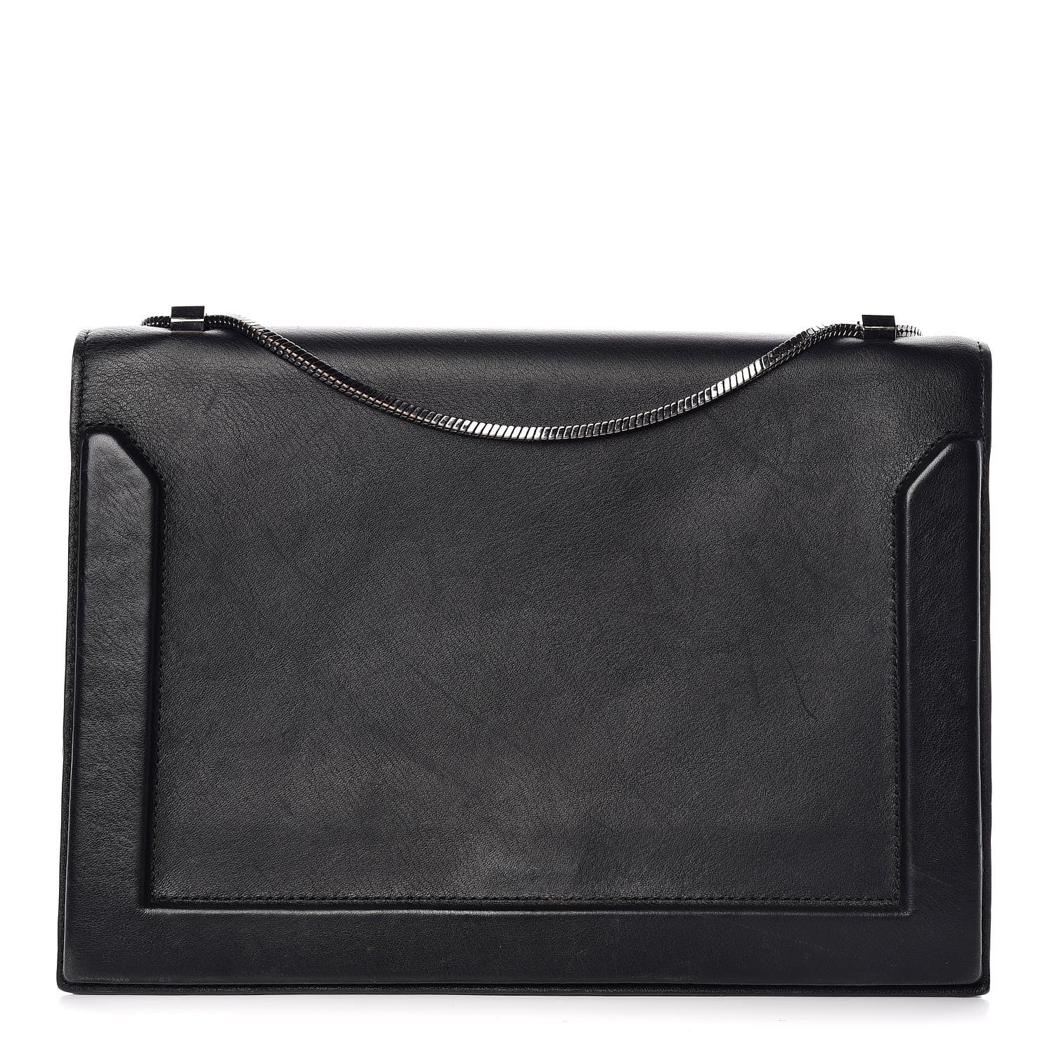 3.1 Phillip Lim 3.1 Calfskin Large Soleil Flap Bag Black 1 of 21