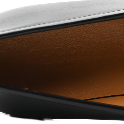 Gucci Calfskin Womens Jordaan Loafers 37 Black 8 of 10