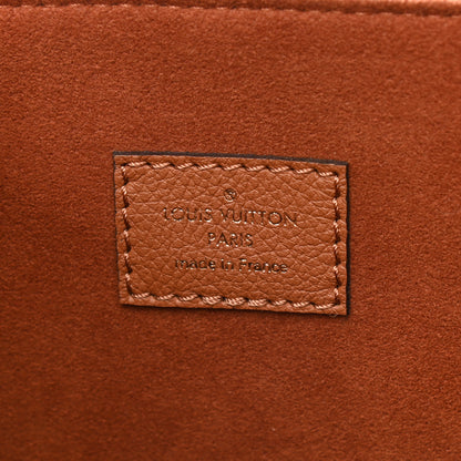 Louis Vuitton Grained Calfskin Lockme Shopper Chataigne 6 of 8