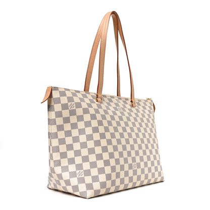 Louis Vuitton Damier Azur Iena MM 3 of 9