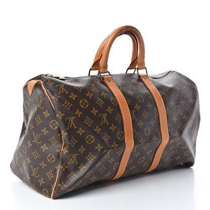 Louis Vuitton Monogram Keepall 45 3 of 16