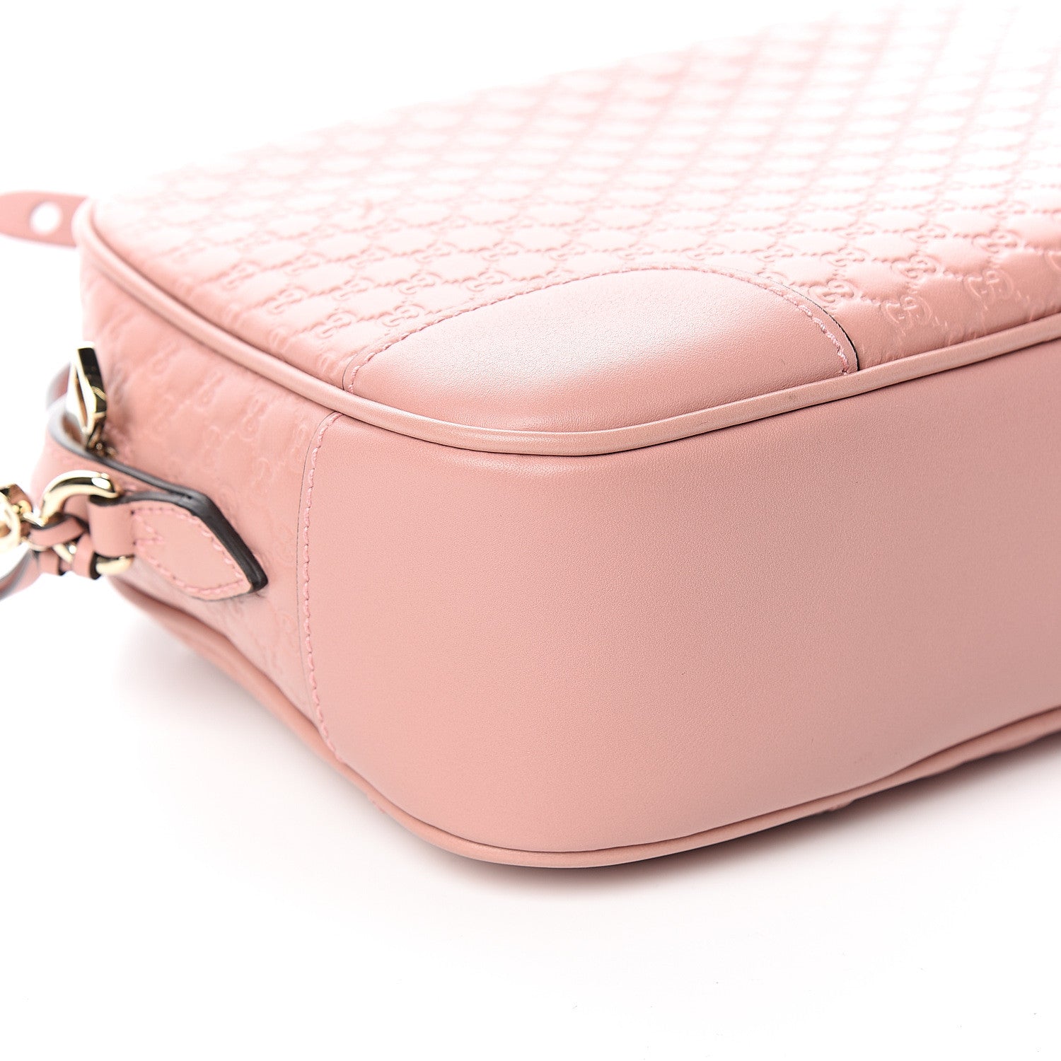 Gucci Soft Microguccissima Mini Bree Messenger Bag Soft Pink 7 of 9