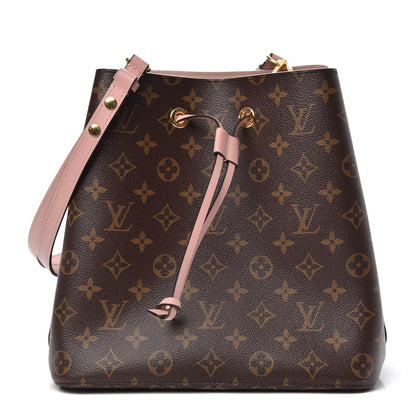 Louis Vuitton Monogram Neonoe MM Rose Poudre 1 of 8