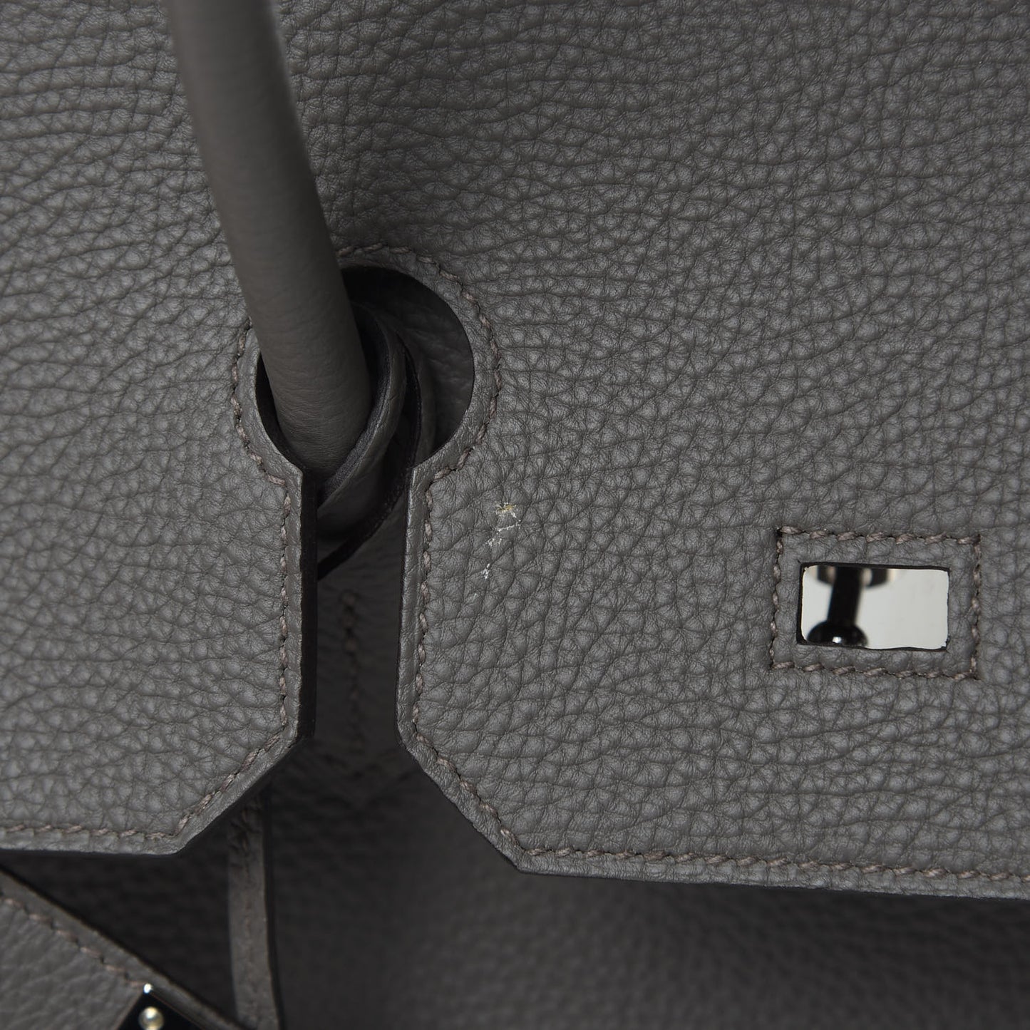 Togo Birkin 35 Etain