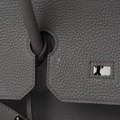 Hermes Togo Birkin 35 Etain 36 of 37