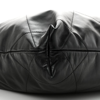 Chanel Shiny Calfskin Quilted Small Chanel 22 Black 11 of 12