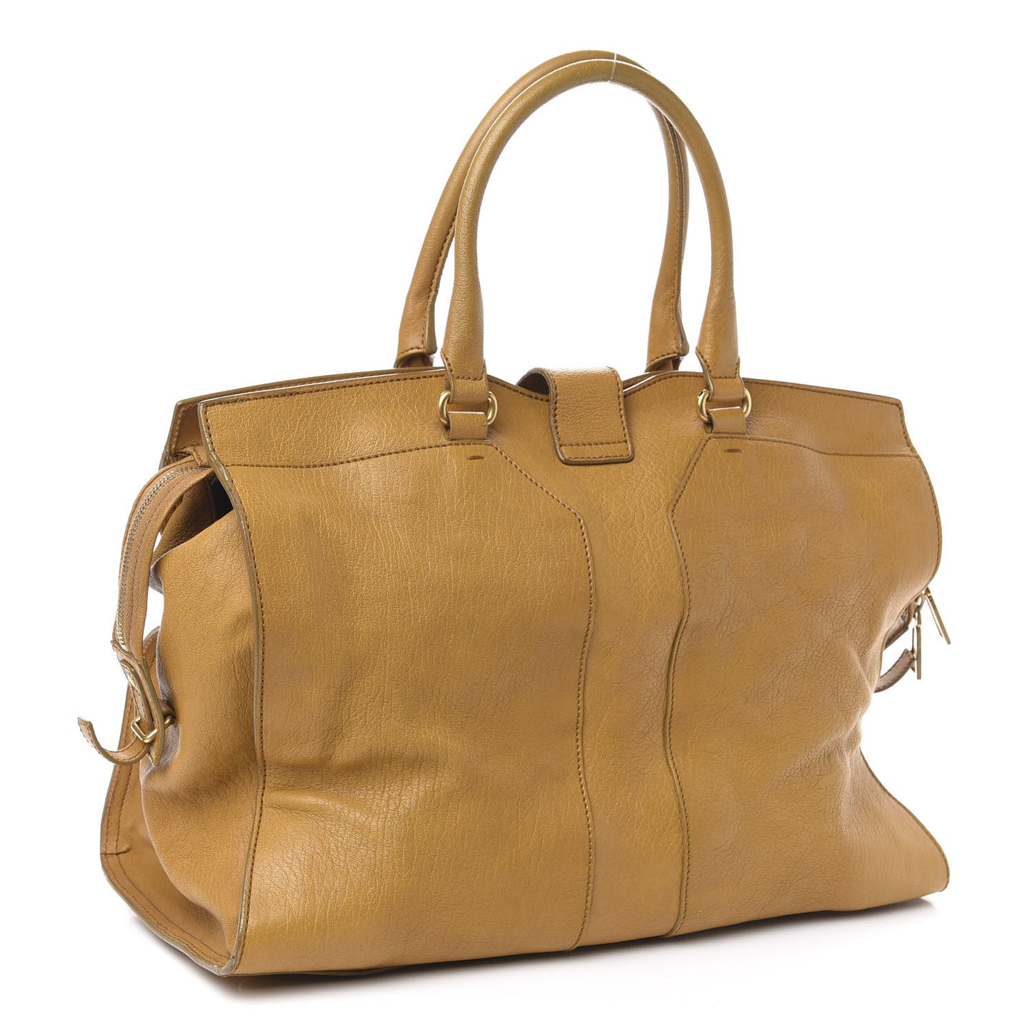 Sheepskin Large Cabas ChYc Mustard