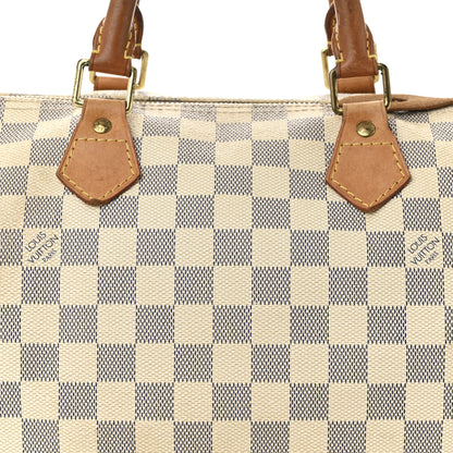 Louis Vuitton Damier Azur Speedy 30 8 of 13