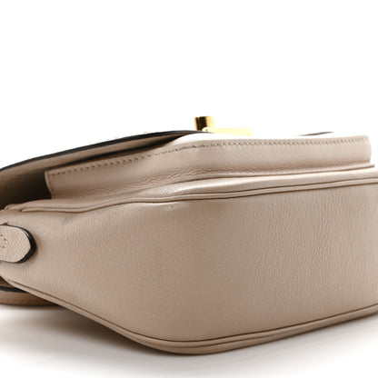 Louis Vuitton Grained Calfskin Lockme Tender Greige 8 of 9