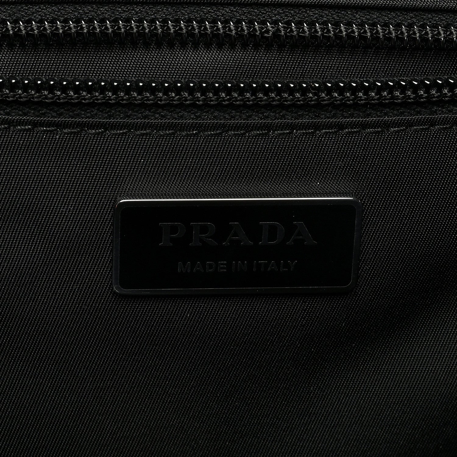 Prada Re-Nylon Vitello Padded Small Flap Shoulder Bag Black 6 of 9