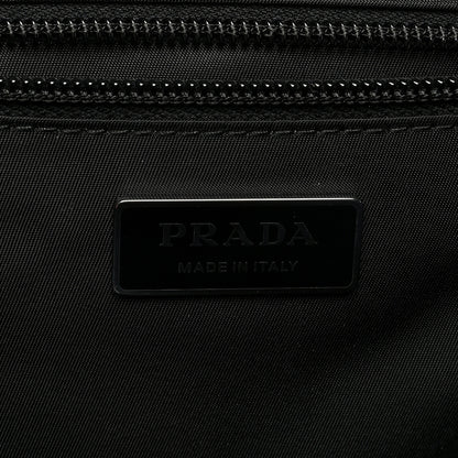 Prada Re-Nylon Vitello Padded Small Flap Shoulder Bag Black 6 of 9