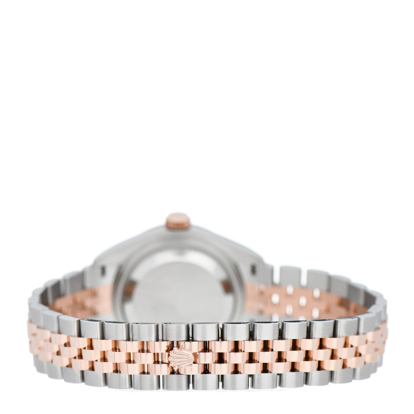 Stainless Steel 18K Everose Gold Diamond Mother of Pearl 28mm Oyster Perpetual Datejust Watch 279171