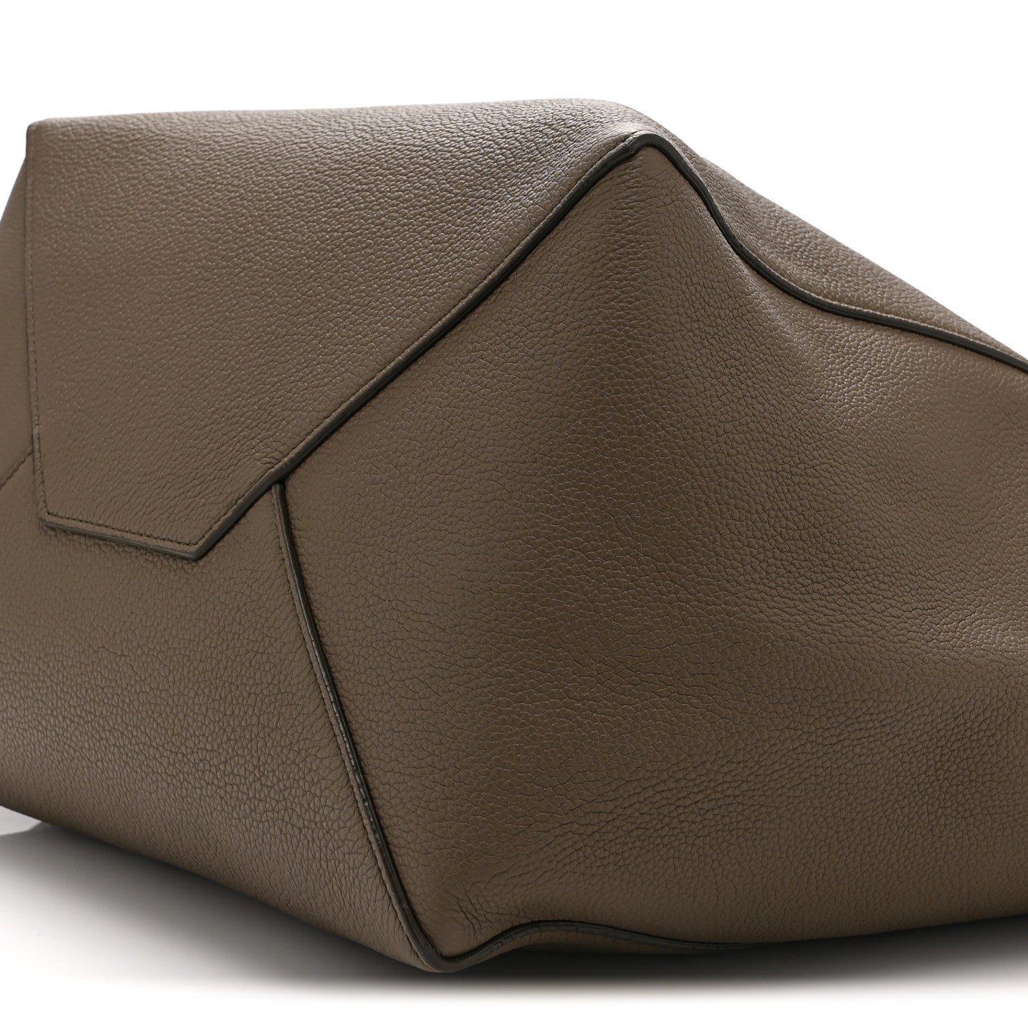 Celine Soft Grained Calfskin Medium Belt Cabas Phantom Taupe 11 of 11