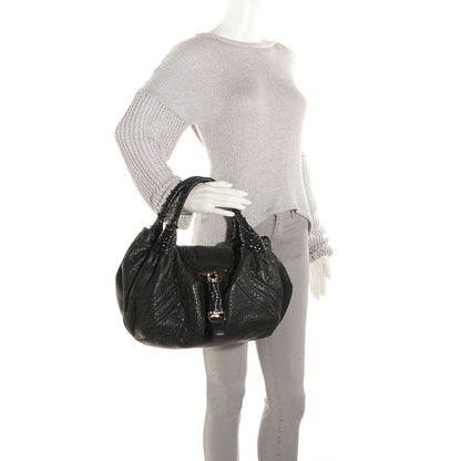 Fendi Nappa Nuvolata Spy Black 2 of 9