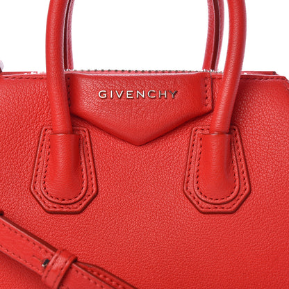 Givenchy Sugar Goatskin Mini Antigona Medium Red 8 of 11