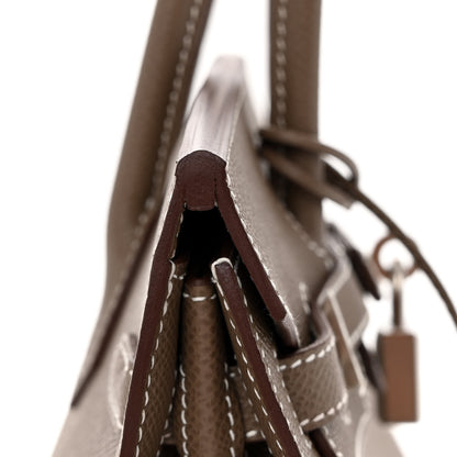 Hermes Epsom Birkin Sellier 25 Etoupe 13 of 14