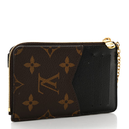 Louis Vuitton Monogram Recto Verso Card Holder Black 3 of 6