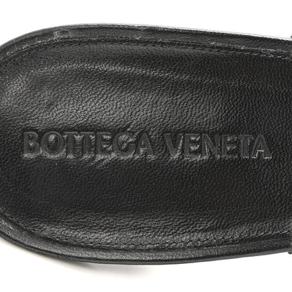 Bottega Veneta Nappa Quilted Rubber Lido Mule Sandals 40 Black 7 of 12