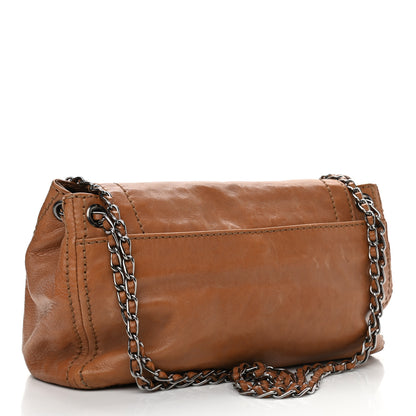 Prada Vitello Phenix Flap Chain Bag Brown 3 of 17