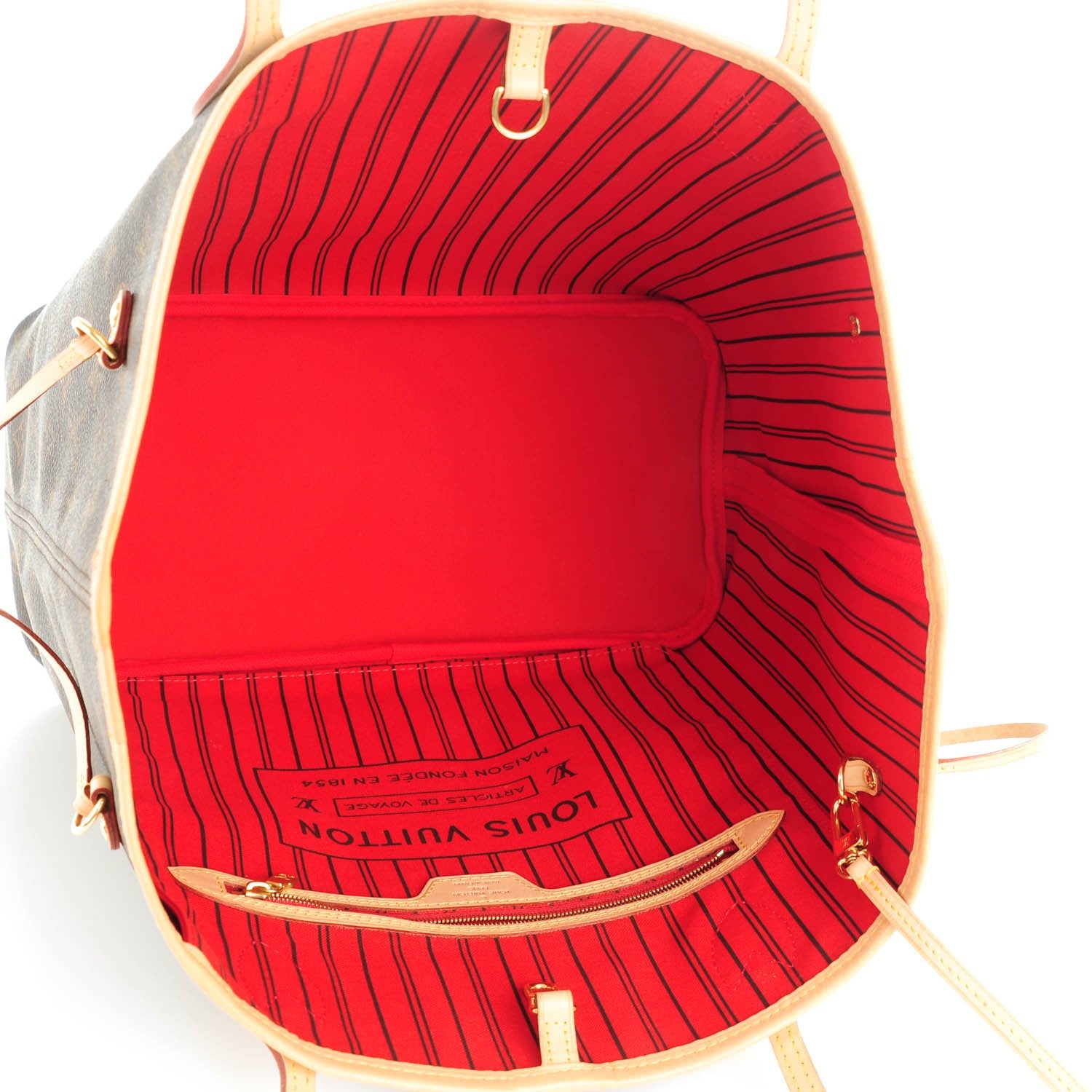 Louis Vuitton Monogram Neo Neverfull MM Cherry 6 of 8