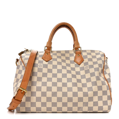 Louis Vuitton Damier Azur Speedy Bandouliere 30 1 of 10