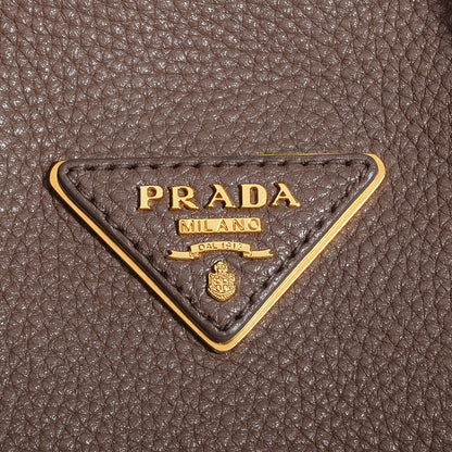 Prada Vitello Daino Shopping Tote Bambu 10 of 11
